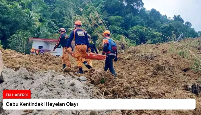 Cebu Kentindeki Heyelan Olayı