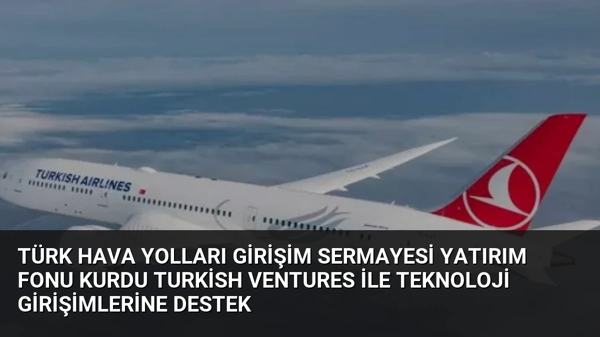 Türk Hava Yolları Girişim Sermayesi Yatırım Fonu Kurdu Turkish Ventures ile Teknoloji Girişimlerine Destek