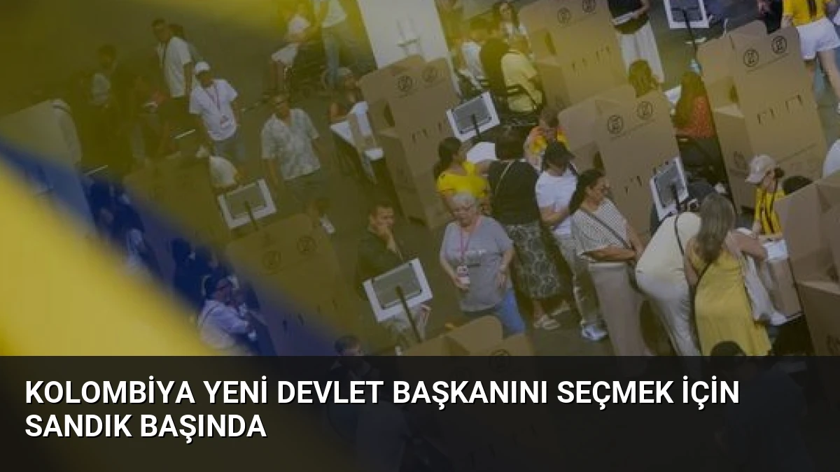Kolombiya Yeni Devlet Başkanını Seçmek İçin Sandık Başında
